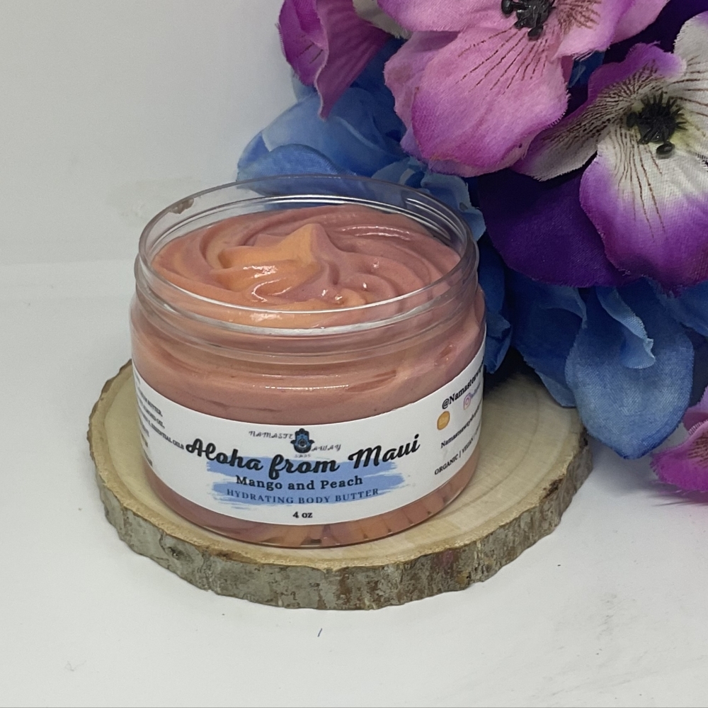 Whipped Body Butter 4oz MANGO PEACH
